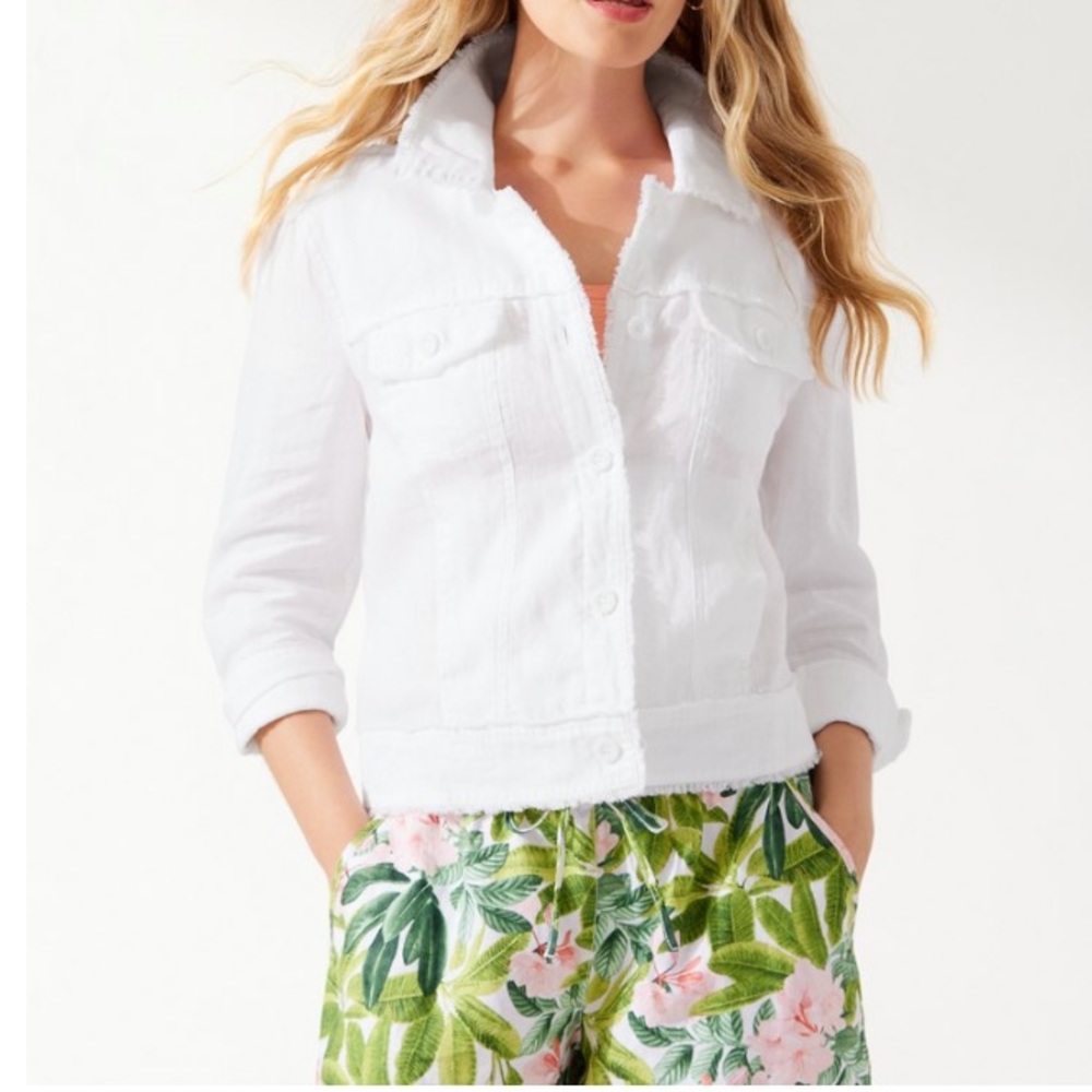 Tommy Bahama Two Palm Raw Edge PointCollar Jacket